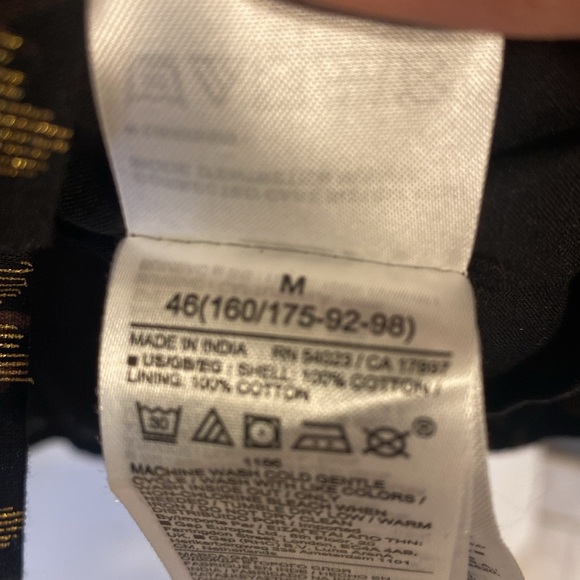 GAP  Gold & Black midi  dress - Picture 7 of 7